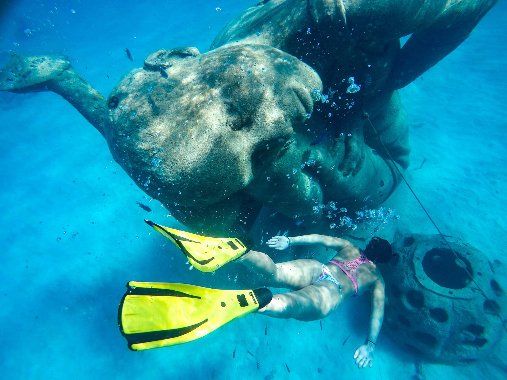 Underwater Statues- Best Excursions in Nassau, Bahamas!